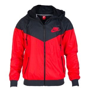 nike sportswear windrunner red